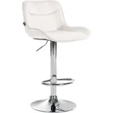 deluke Barhocker Creme Metall, 49x85x51 cm, Esszimmer, Barmöbel, Barhocker