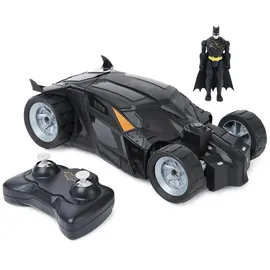 DC Comics Batman Batmobile mit Fernsteuerung und Batman Figur 10 cm