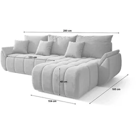 Fun Möbel ECKSOFA Louise