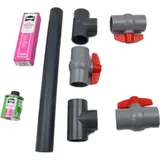 Montageset für Pool Wärmepumpen Bypass Standard