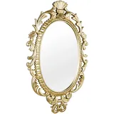 Mirrors and More Rahmenspiegel Trixi Mit Barockrahmen Gold