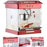 Rosenstein & Söhne Profi-Gastro-Popcorn-Maschine mit Edelstahl-Topf, 800 Watt