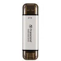 Transcend ESD310S 1 TB USB 3.2 Gen 2 Typ-A/Typ-C Silber TS1TESD310S