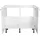 OPTIFIT Spülenschrank Optikomfort Rurik986 100 x 87 x 58,4 cm Weiß