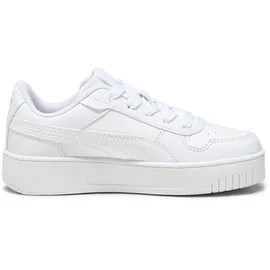 Puma Carina Street AC Sneaker Mädchen 01 white/white/gold 32