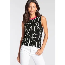 LAURA SCOTT Shirttop Schwarz 42