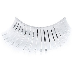 FANTASY Wimpern "Volume", weiß/silber
