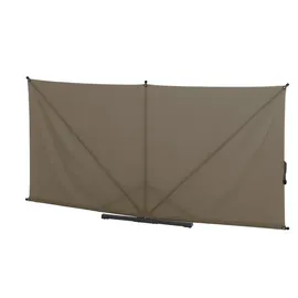 Siena Garden Sichtschutz Ben 150x280 cm taupe Gestell aus Stahl,Polyester