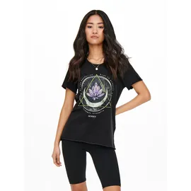 Only T-Shirt - Lila,Schwarz,Weiß,Grau,Grün - XS