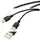 Renkforce USB-A 1 m Schwarz