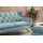 KAWOLA 2,5-Sitzer Charme Cord hellblau