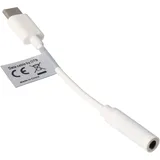 AccuCell USB-C auf 3,5 mm Stereo Adapter Schwarz