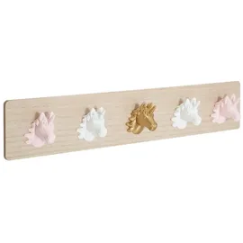 Atmosphera Créateur d'intérieur Garderobenhaken Licorne 10 x 55 cm Mehrfarben