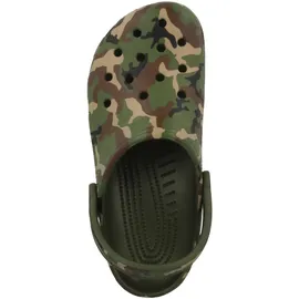 Crocs Classic Printed Camo Clog army green/multi 39-40