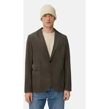 CAMEL ACTIVE Regular Fit 2-Knopf-Sakko mit Reverskragen, Oliv, 50