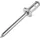 Gesipa Blindniete (Ø x L) 3,2 mm x 8 mm Aluminium Edelstahl 1000 Stück