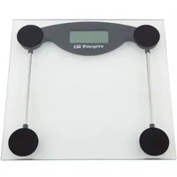 Orbegozo PB 2211 Quadratisch Schwarz, Transparent Elektronische Personenwaage