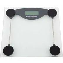Orbegozo PB 2211 Quadratisch Schwarz, Transparent Elektronische Personenwaage