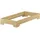Erst-Holz Robustes Bettgestell 80 x 190 cm braun