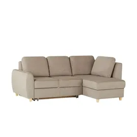 Smart Ecksofa ¦ braun ¦ Maße (cm): B: 233 H: 95 T: 160.0