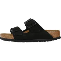 Birkenstock Arizona Weichbettung Veloursleder schwarz 36