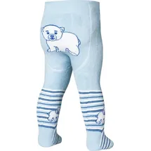 Playshoes Thermo-Strumpfhose Eisbär in Bleu - 98/104
