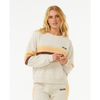 Rip Curl Sweatshirt - Orange,Braun,Weiß - XS