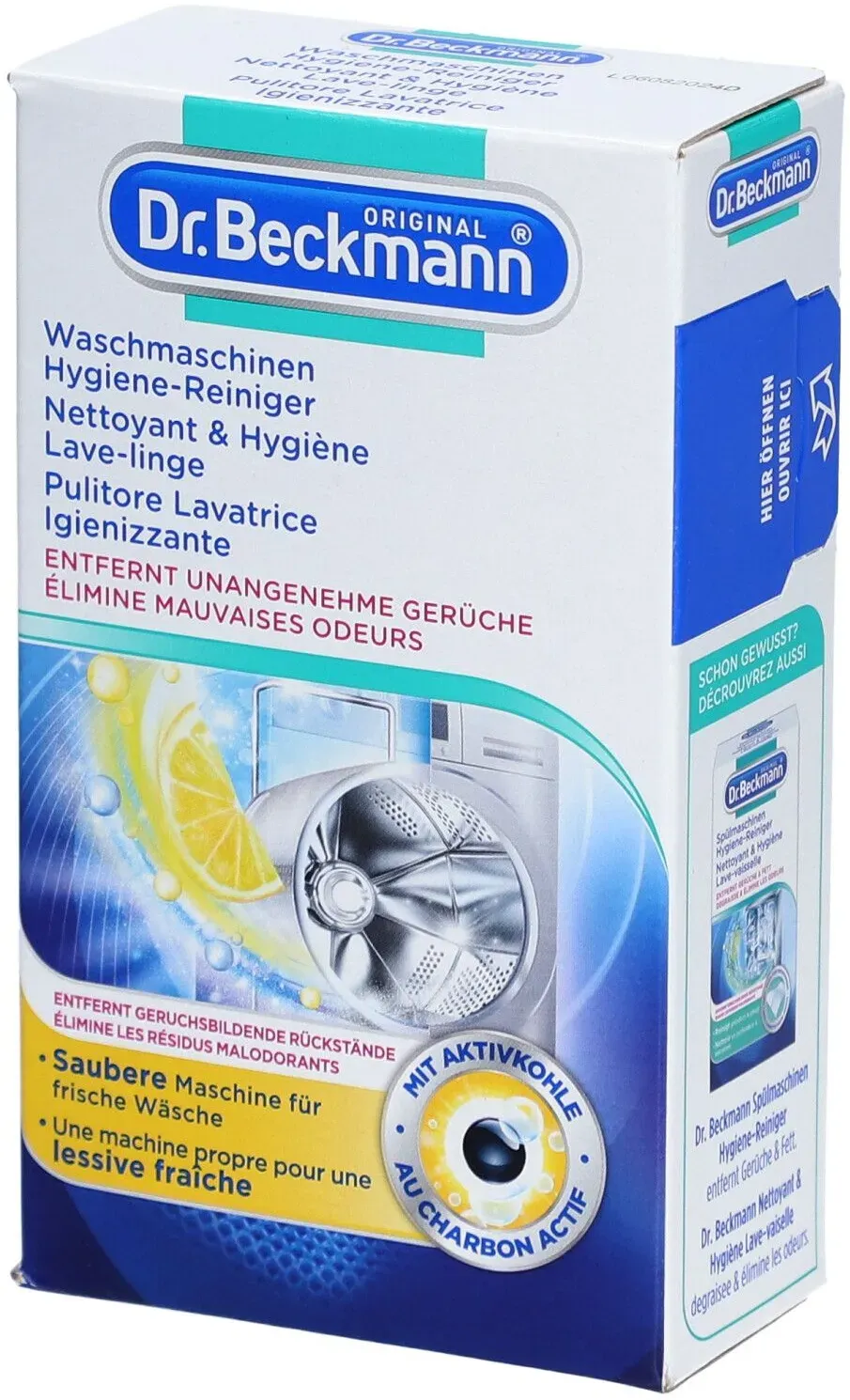 DR Beckmann Reiniger & Hygiene Waschmaschine