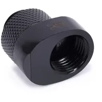 Alphacool Eiszapfen 8mm Versatzstück drehbar G1/4 AG auf G1/4 IG - black