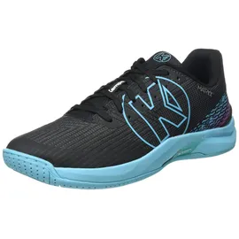 Kempa Attack Two 2.0 Handballschuh, Schwarz/Aqua, 44 EU