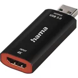 Hama Video-Aufnahme-Stick, USB-Stecker - HDMITM-Buchse, 4K