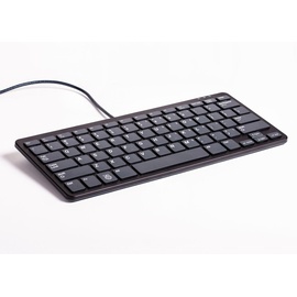 Raspberry Pi USB Tastatur US schwarz/grau