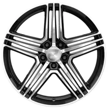 2DRV WH12 schwarz hochglanzpoliert Alufelge 20 Zoll ET40 5x112 ML66.6