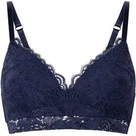 Hunkemöller Andrea Padded Non-Wired Bra Bügelloser BH Blau 75C