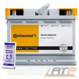 CONTINENTAL AUTOBATTERIE 12V 70Ah STARTERBATTERIE 680A LB3+10g BATTERIE POL-FETT