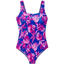 VIVANCE Badeanzug Damen Blau/Pink 38 Cup B