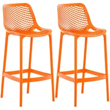 CLP Barhocker Air 2er Set 0 x 0 x 0 cm orange