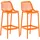 CLP Barhocker Air 2er Set 0 x 0 x 0 cm orange