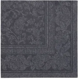 Papstar Servietten schwarz 3-lagig 40,0 x 40,0 cm, 50 St.