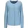 GOLDNER Strickjacke Kurzgröße Cardigan aus Baumwolle Blau 21