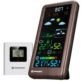 Bresser BRESSER Funkwetterstation Neomeo V in Holzoptik Funkwetterstation