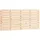 vidaXL Wand-Kopfteil 146x3x63 cm Massivholz Kiefer