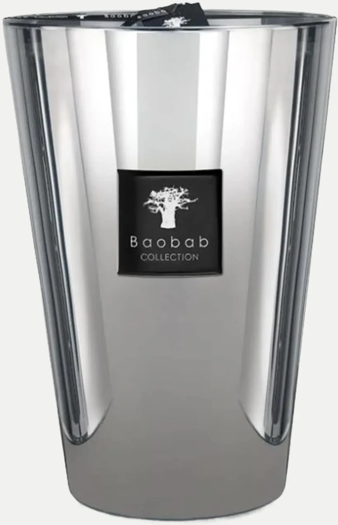 Duftkerze Les Exclusives - Platinum 35cm Silber
