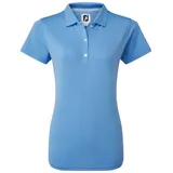 FootJoy Polo Stretch Pique Solid, hellblau -