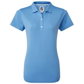 FootJoy Polo Stretch Pique Solid, hellblau -