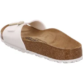 Birkenstock Madrid Birko-Flor Lack schmal patent white 41