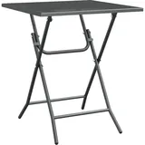 vidaXL Gartentisch Ø 80 x 72 cm Anthrazit