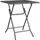 vidaXL Gartentisch Ø 80 x 72 cm Anthrazit