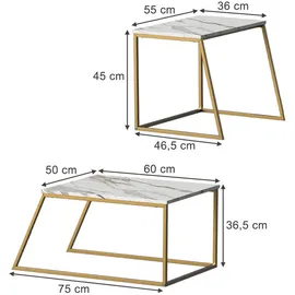 Vicco Couchtisch-Set Myra,