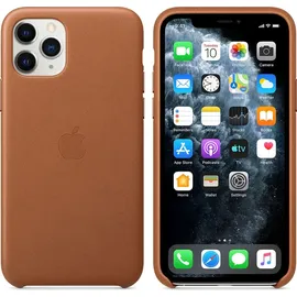 Apple iPhone 11 Pro Leder Case sattelbraun